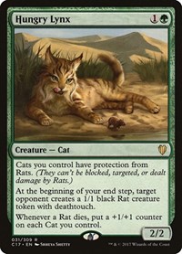 Hungry Lynx, Commander 2017