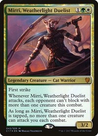 Mirri, Weatherlight Duelist, Commander 2017