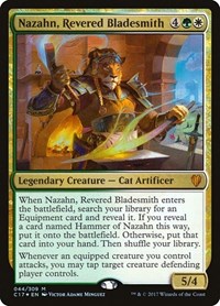 Nazahn, Revered Bladesmith, Commander 2017