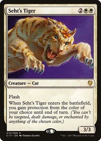 Seht's Tiger, Commander 2017