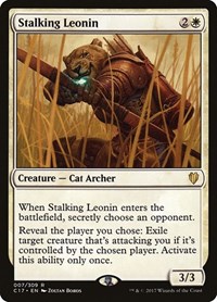 Stalking Leonin, Commander 2017
