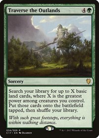 Traverse the Outlands, Commander 2017