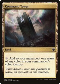 Command Tower, Commander 2017