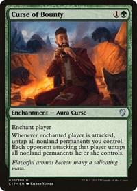 Curse of Bounty, Commander 2017