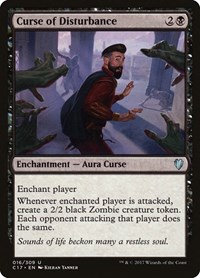 Curse of Disturbance, Commander 2017