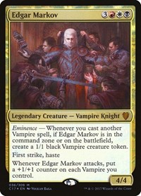 Edgar Markov, Commander 2017