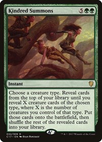 Kindred Summons, Commander 2017