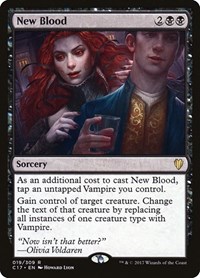 New Blood, Commander 2017