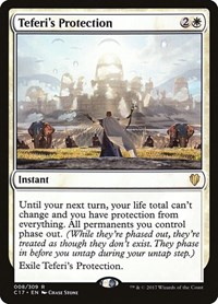 Teferi's Protection, Commander 2017