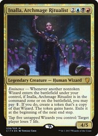 Inalla, Archmage Ritualist, Commander 2017