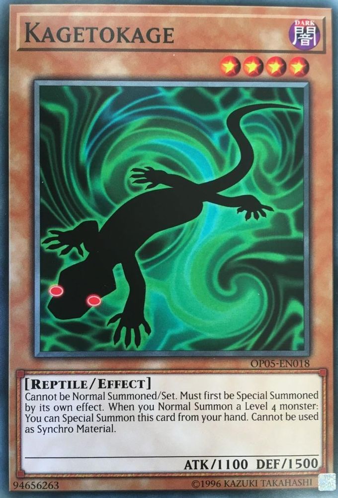 Kagetokage, Unlimited, front