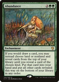 Abundance, Commander 2017
