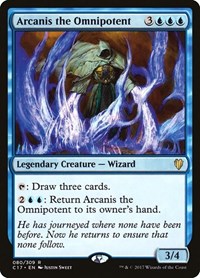 Arcanis the Omnipotent, Commander 2017