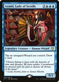 Azami, Lady of Scrolls, Commander 2017