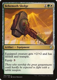 Behemoth Sledge, Commander 2017