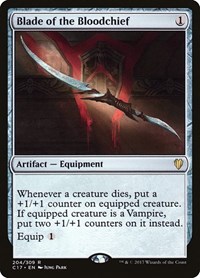 Blade of the Bloodchief, Commander 2017