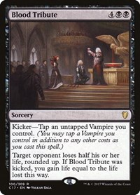 Blood Tribute, Commander 2017