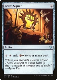 Boros Signet, Commander 2017
