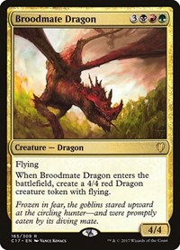 Broodmate Dragon, Commander 2017