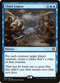 Clone Legion, Commander 2017