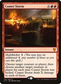 Comet Storm, Commander 2017