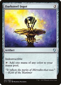 Darksteel Ingot, Commander 2017