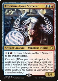 Etherium-Horn Sorcerer, Commander 2017