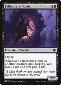 Falkenrath Noble, Commander 2017
