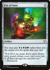 Fist of Suns, Commander 2017