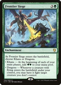 Frontier Siege, Commander 2017