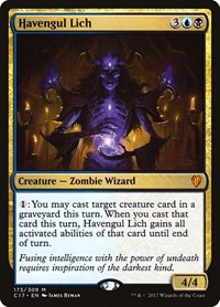 Havengul Lich, Commander 2017