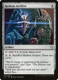 Hedron Archive, Commander 2017