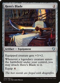 Hero's Blade, Commander 2017