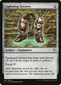 Lightning Greaves, Commander 2017
