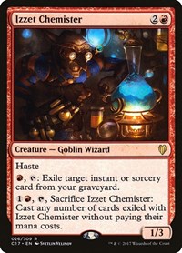 Izzet Chemister, Commander 2017