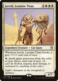 Jareth, Leonine Titan, Commander 2017