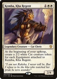 Kemba, Kha Regent, Commander 2017