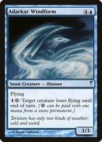 Adarkar Windform, Coldsnap