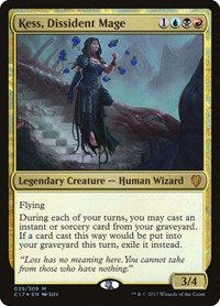 Kess, Dissident Mage, Commander 2017