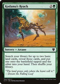 Kodama's Reach, Commander 2017
