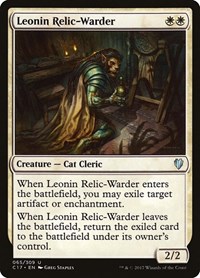 Leonin Relic-Warder, Commander 2017
