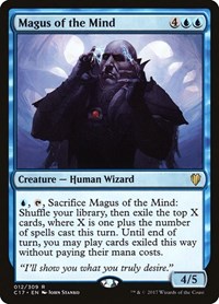 Magus of the Mind, Commander 2017