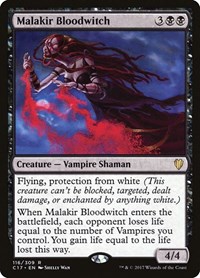 Malakir Bloodwitch, Commander 2017