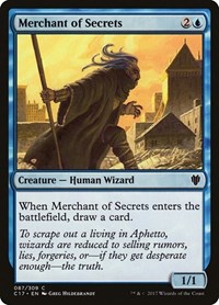 Merchant of Secrets, Commander 2017