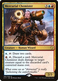 Mercurial Chemister, Commander 2017