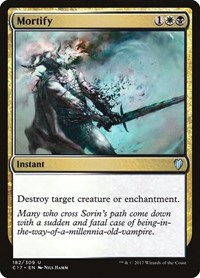 Mortify, Commander 2017