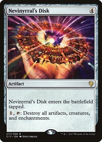 Nevinyrral's Disk, Commander 2017