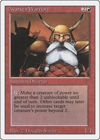 Dwarven Warriors, Revised Edition