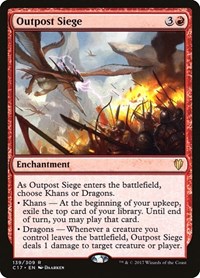 Outpost Siege, Commander 2017