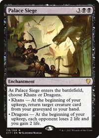 Palace Siege, Commander 2017